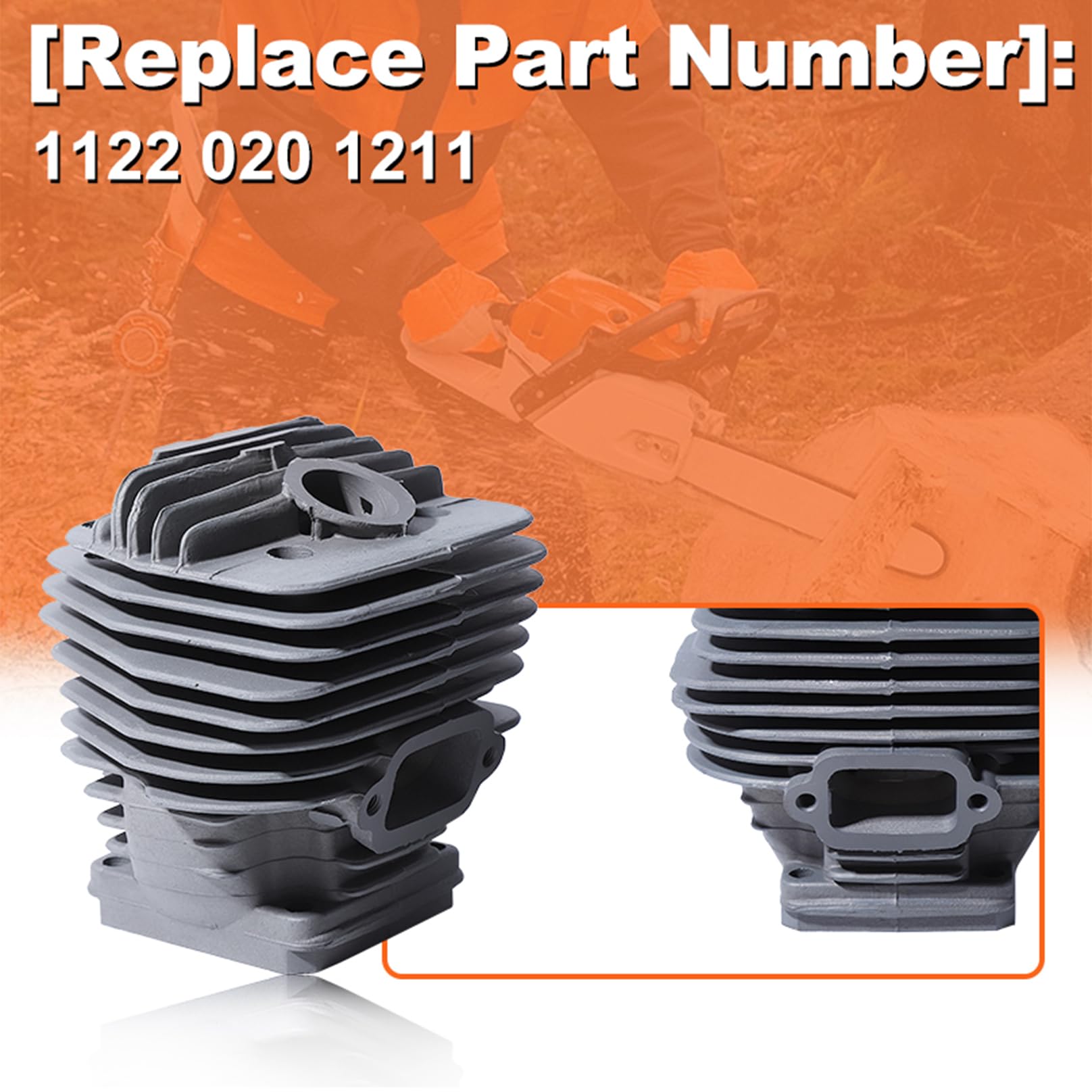 Amazon.com: Mtanlo 56mm Big Bore Cylinder Piston Gasket Kit for